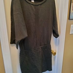 Max Studio Charcoal Gray Size 10 dress
